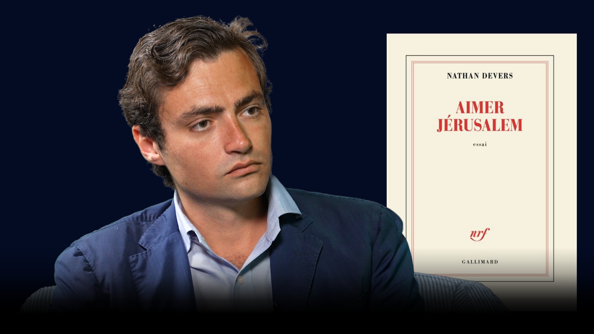 Nathan Devers : le peuple juif a été engendré par un livre poster