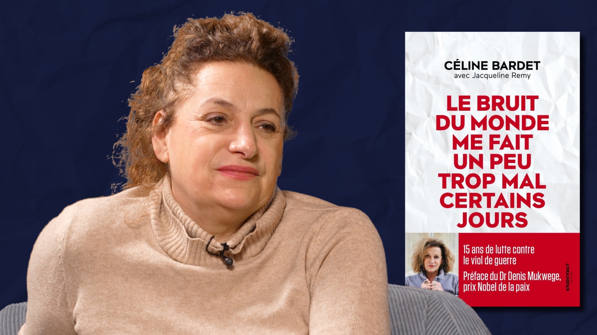 Céline Bardet : on ne m'a jamais réclamé autant de preuves que sur les viols du 7 octobre poster