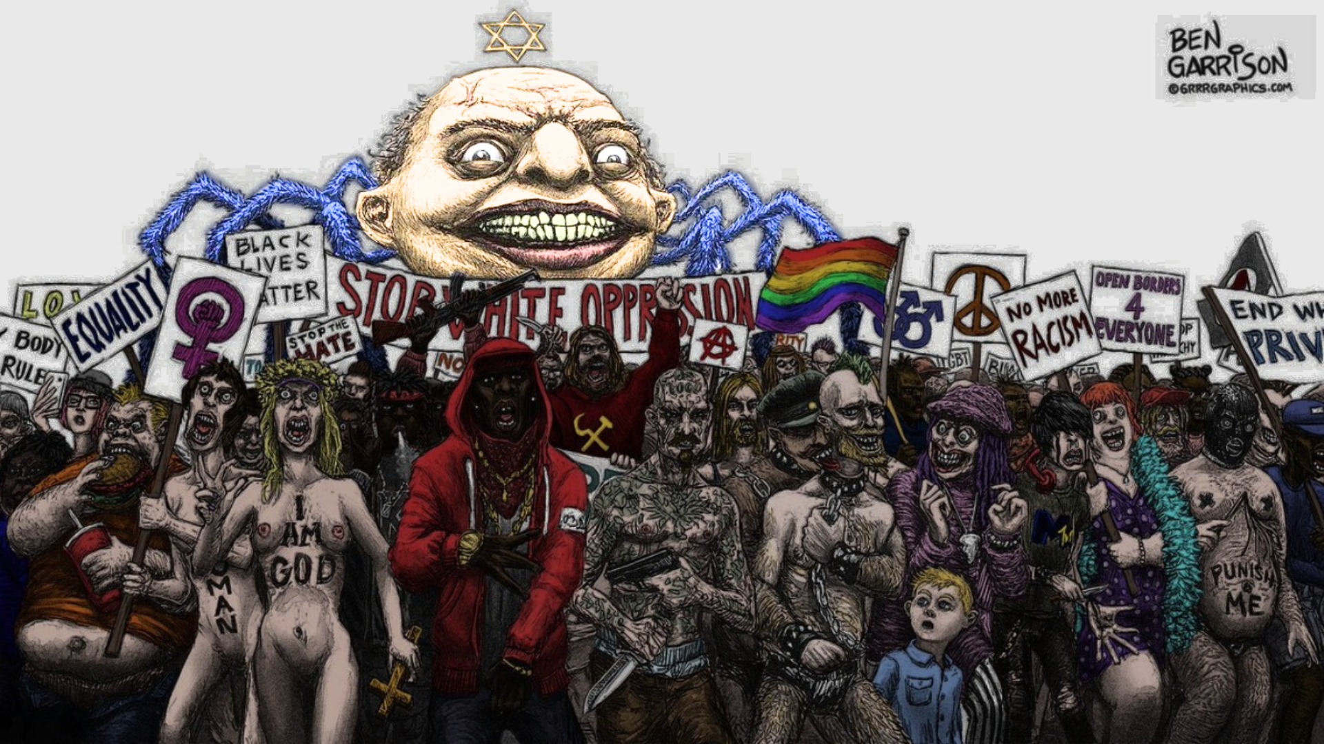 Les Juifs, agents du chaos poster