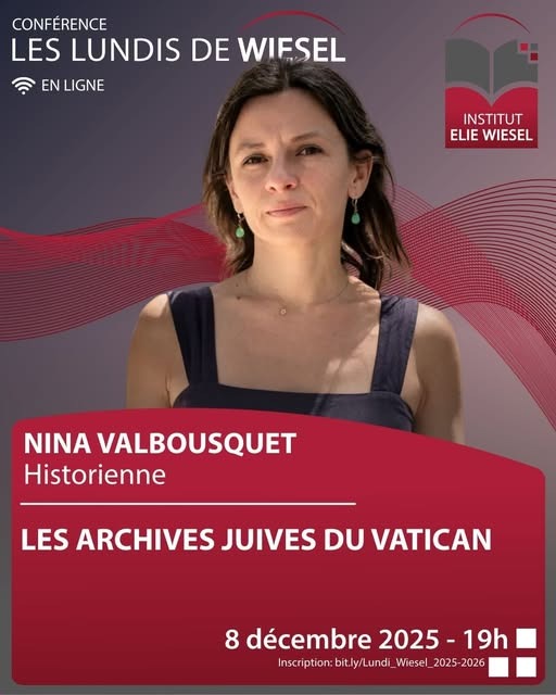 Les archives juives du Vatican poster