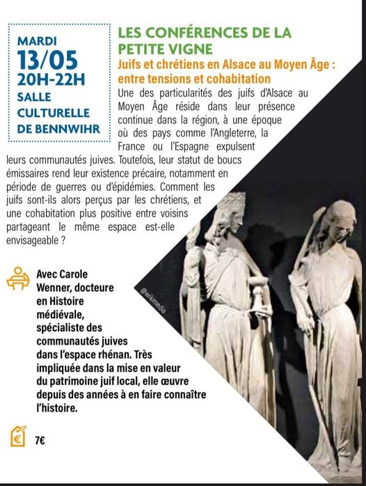 Juifs et chrétiens en Alsace au Moyen Âge :entre tensions et cohabitation thumbnail