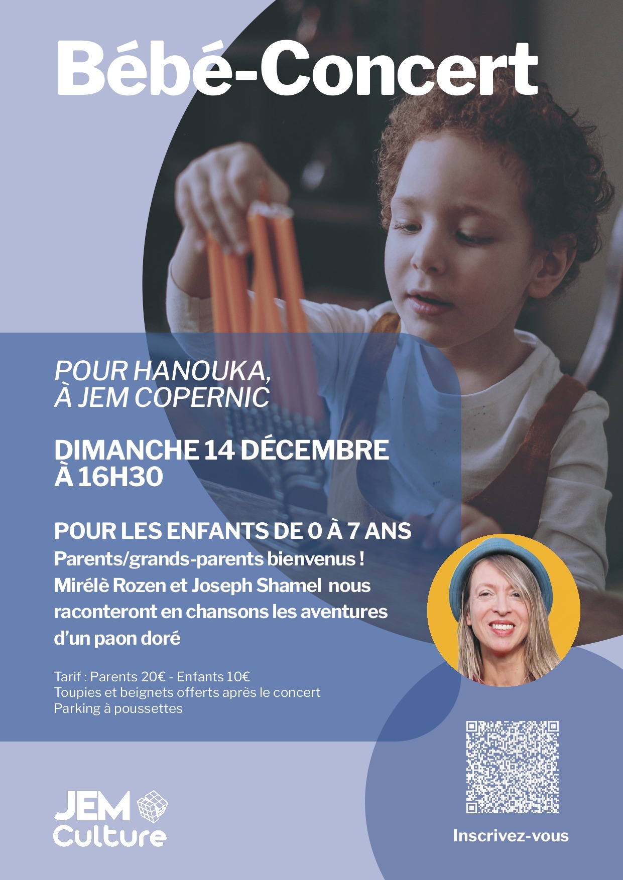 Bébé-concert de Hanouka à Copernic thumbnail