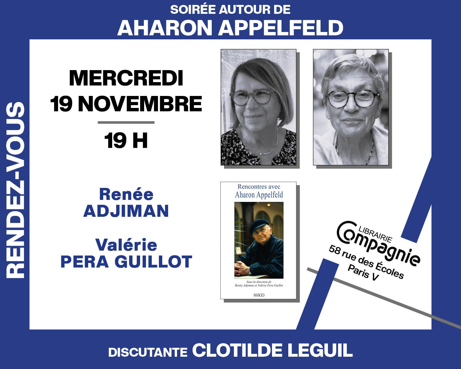 Autour d'Aharon Appelfeld avec Renée Adjiman et Valérie Pera Guillot thumbnail