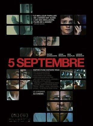 5 septembre, de Tim Fehlbaum poster