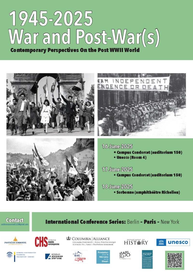 1945 - 2025. Guerre et après-guerre(s). Perspectives contemporaines sur le monde après la Seconde Guerre mondiale thumbnail