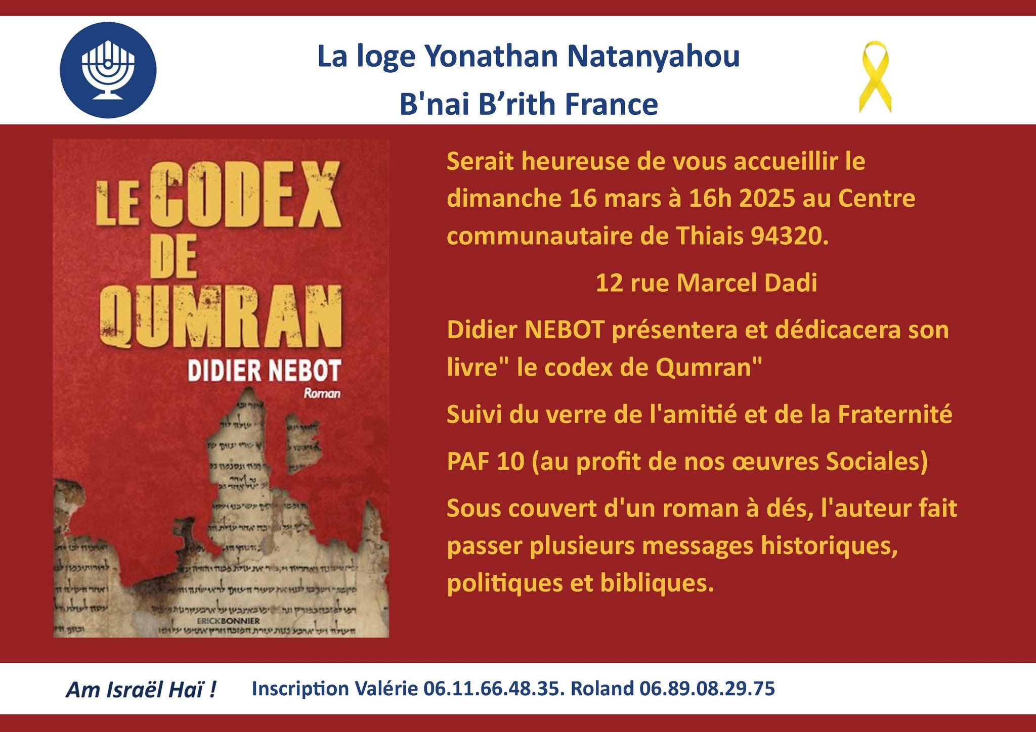 Le codex de Qumran, de Didier Nebot thumbnail