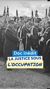 La justice sous l'Occupation poster