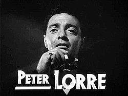 Peter Lorre : derrière le masque du maudit poster