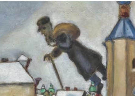 Chagall et le mythe du juif errant poster