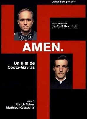 Amen, de Costa Gavras   poster