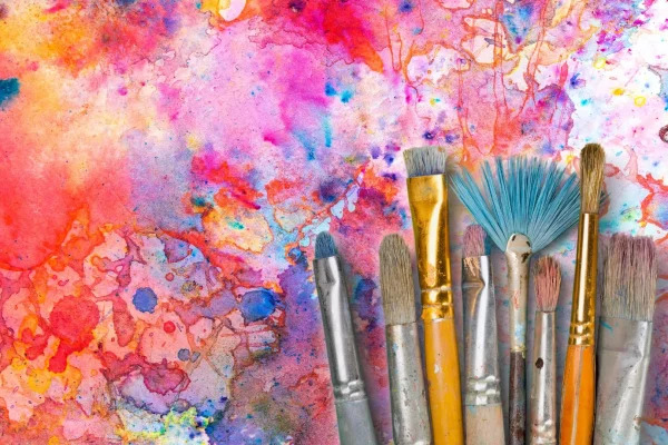 ArtNights : couleur, lien, eau poster