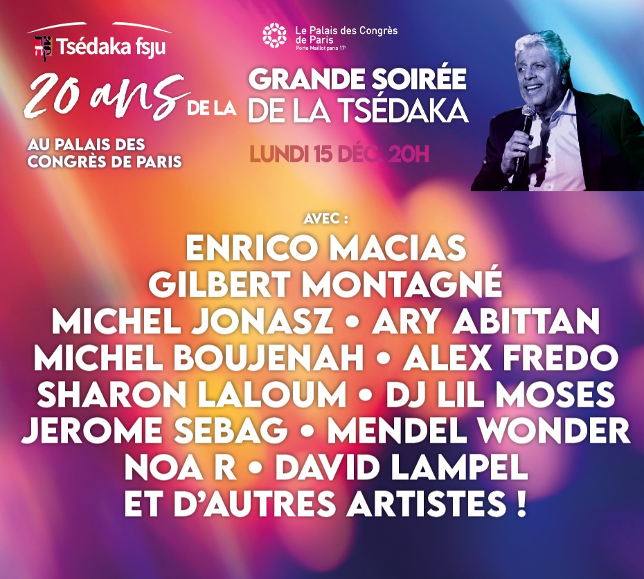 Grande Soirée de la Solidarité  poster