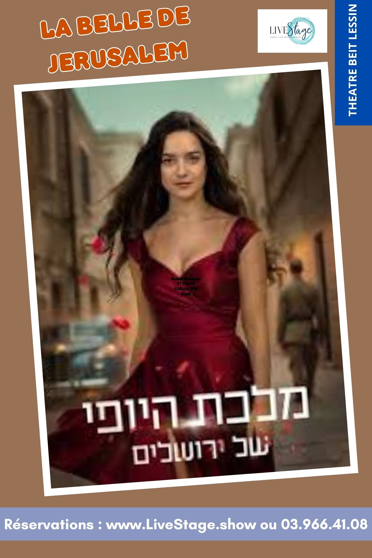 La belle de Jerusalem poster