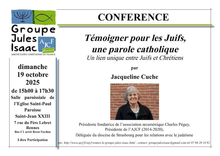 Témoigner pour les juifs, une parole catholique thumbnail