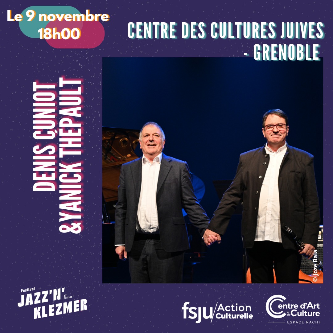 Denis Cuniot  & Yannick Thépault  poster