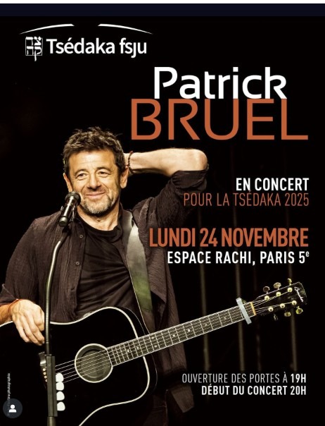 Concert intimiste Patrick Bruel poster
