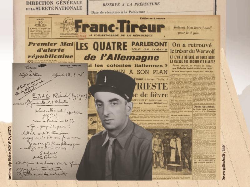 Joachim Eisack face à la Shoah et la guerre, émigration juive, résistances, sorties de guerre  thumbnail